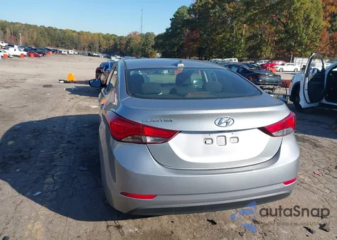 2016 Hyundai Elantra Value Edition from USA, damaged, VIN 5NPDH4AE5GH684441